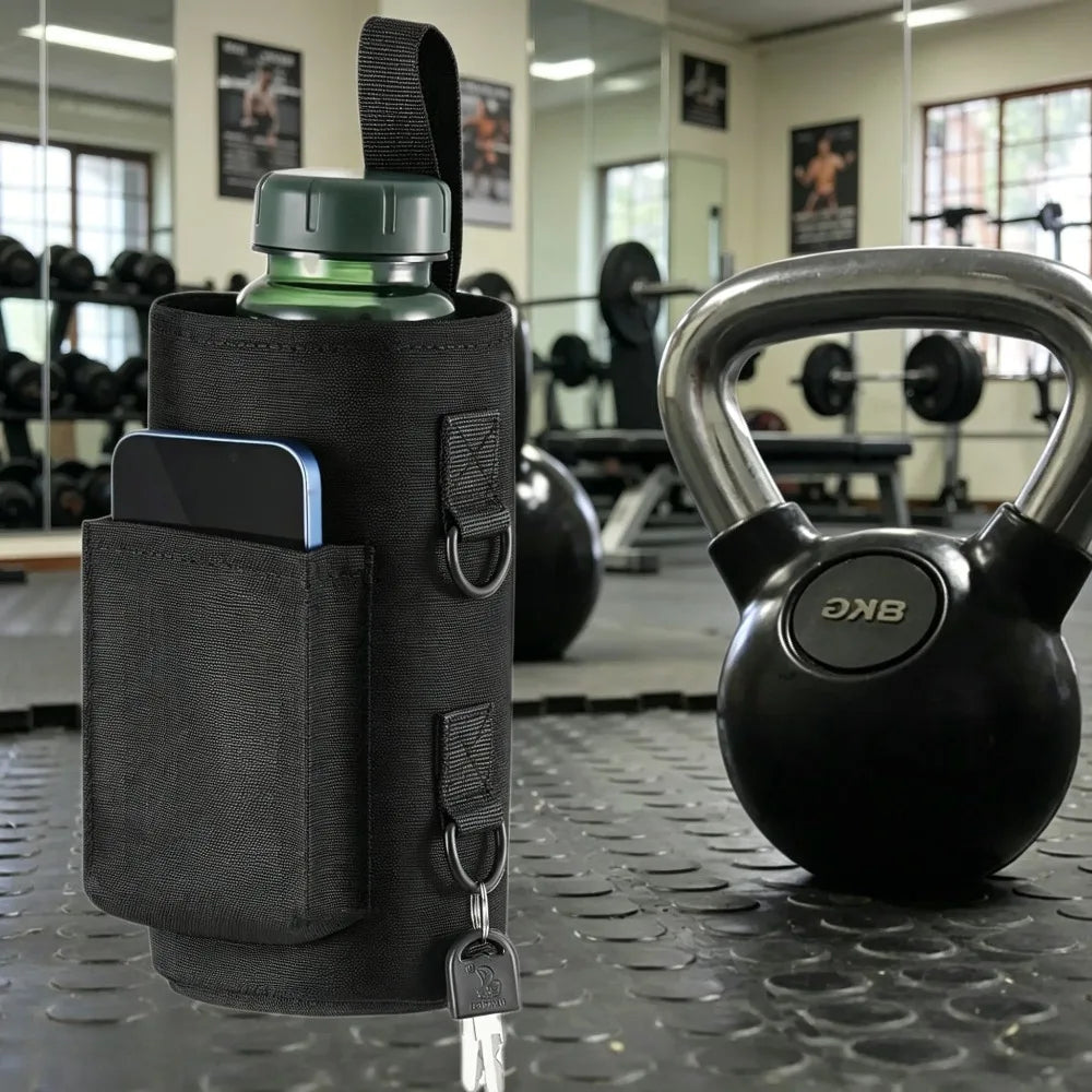 HydroSling™ Magnetic Gym Bottle Pouch