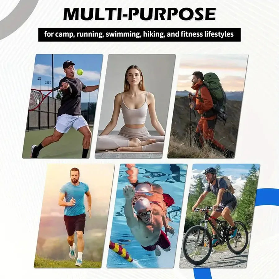 DryFit™ Microfiber Quick-Dry Gym Towel