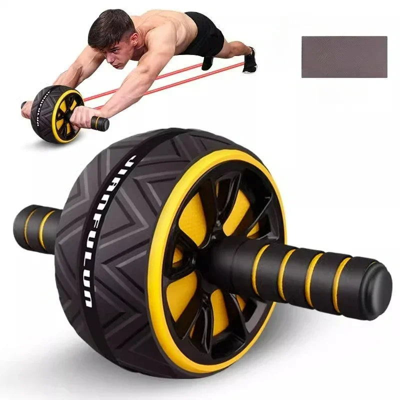 Ultra-Wide Automatic Rebound Ab Roller