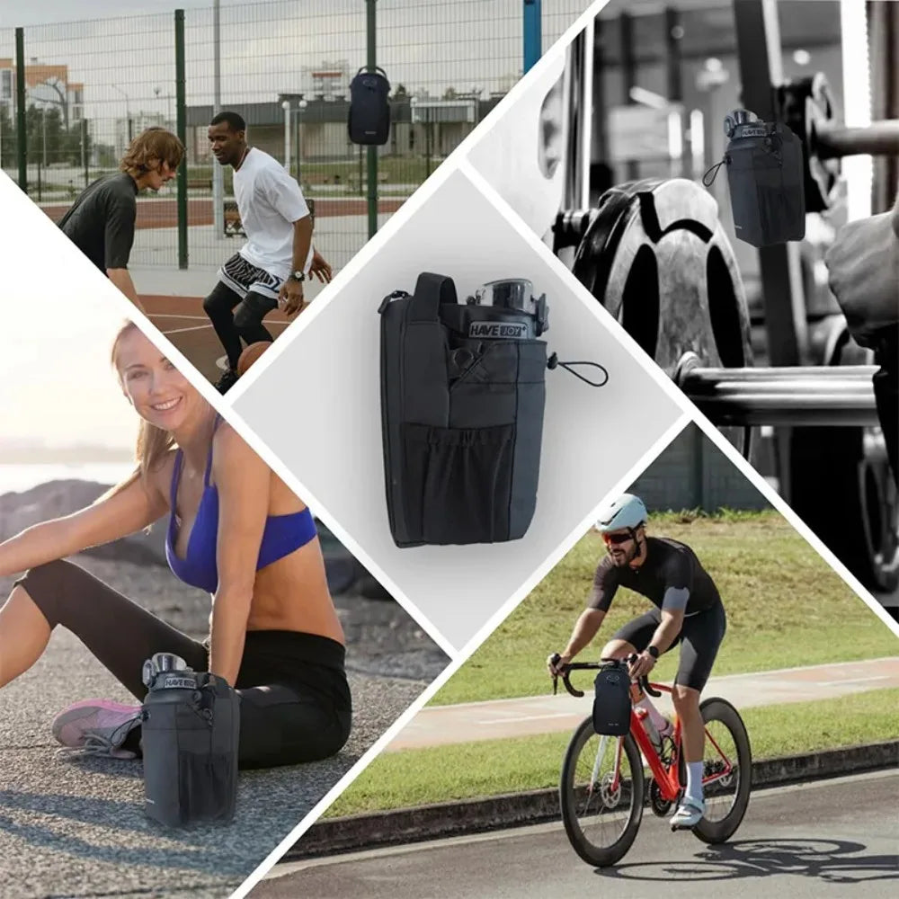 HydroSling™ Magnetic Gym Bottle Pouch