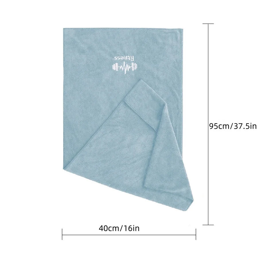 DryFit™ Microfiber Quick-Dry Gym Towel