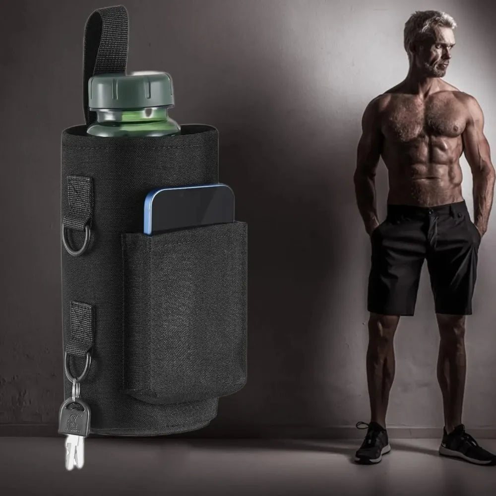 HydroSling™ Magnetic Gym Bottle Pouch