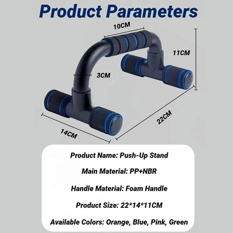 H-Shaped Non-Slip Push Up Bars