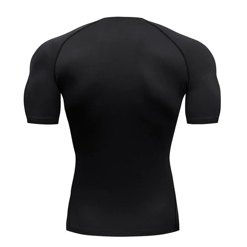 DarkKnight Hero Compression Gym Shirt - Quick-Dry Athletic Workout Tee
