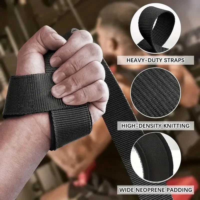 AlphaGrip™ Heavy Duty Weightlifting Wrist Straps