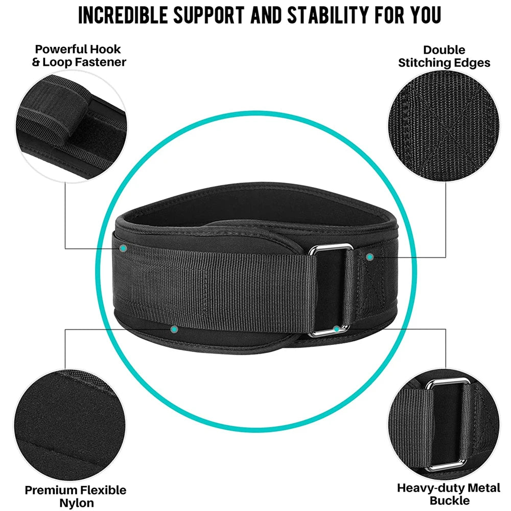 Pro-Lock Nylon Weightlifting Belt