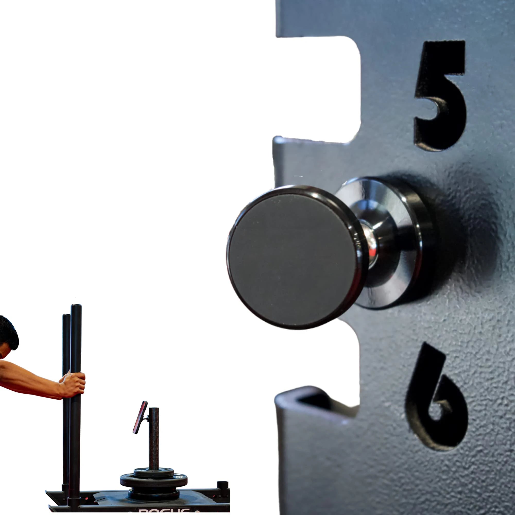 IronMount™ Dual Magnetic Gym Phone Holder