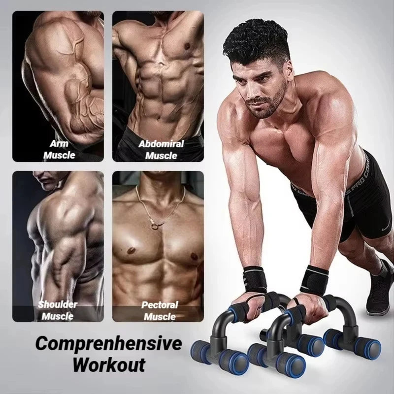 H-Shaped Non-Slip Push Up Bars