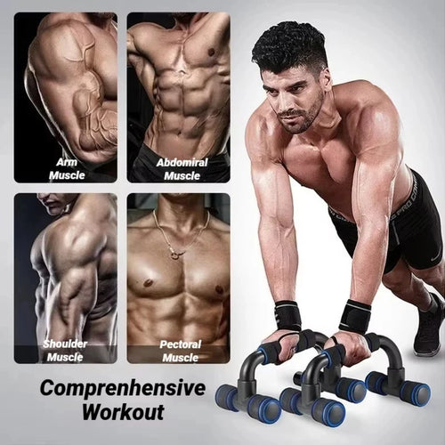 H-Shaped Non-Slip Push Up Bars